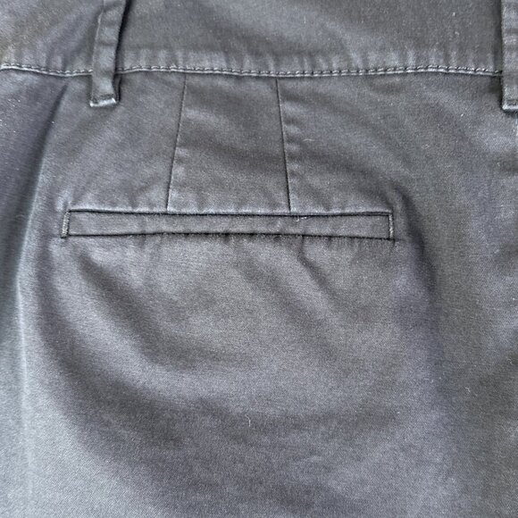 Talbots Womens Pants 8 Black Perfect Crop Midrise Capri Pants Chinos Career - Picture 16 of 16